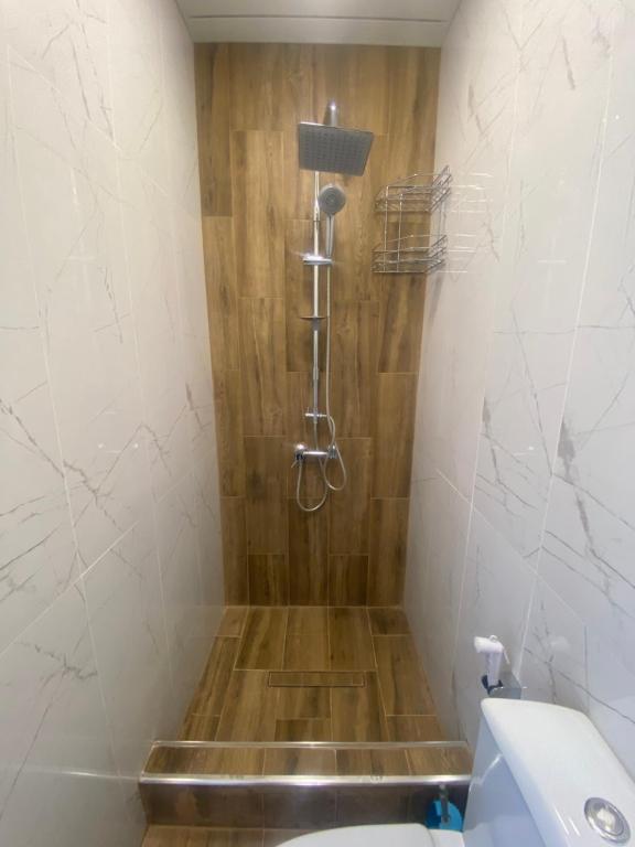 Koupelna v ubytování HOTEL N1