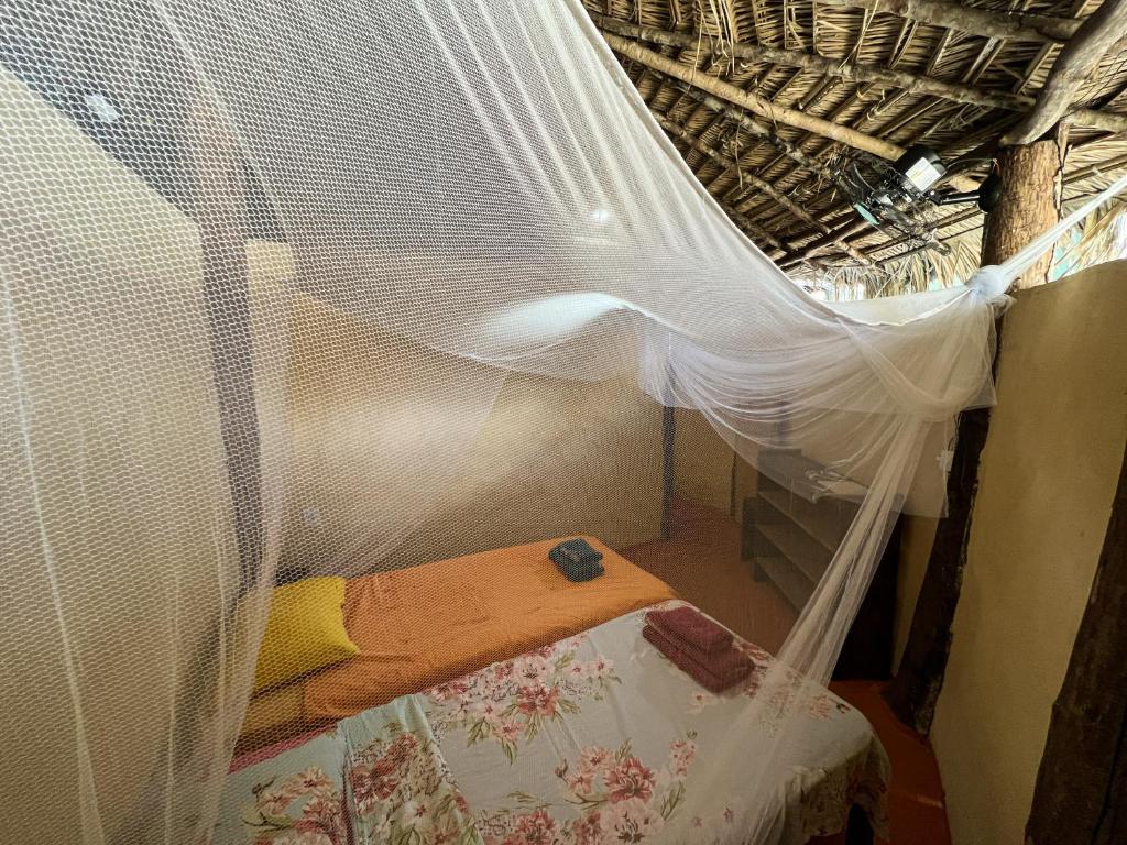 Postel nebo postele na pokoji v ubytování Hostel Moreré