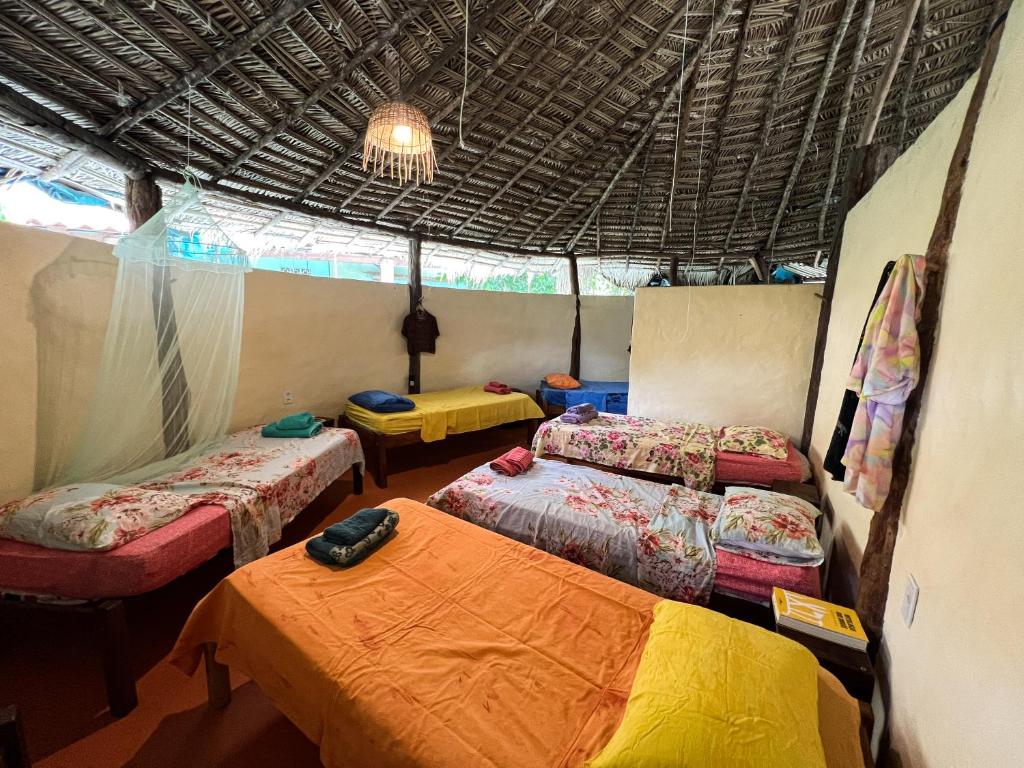 Postel nebo postele na pokoji v ubytování Hostel Moreré