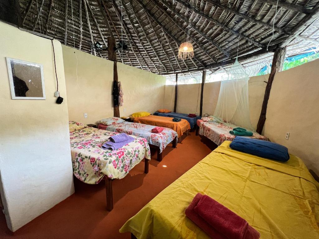 Postel nebo postele na pokoji v ubytování Hostel Moreré