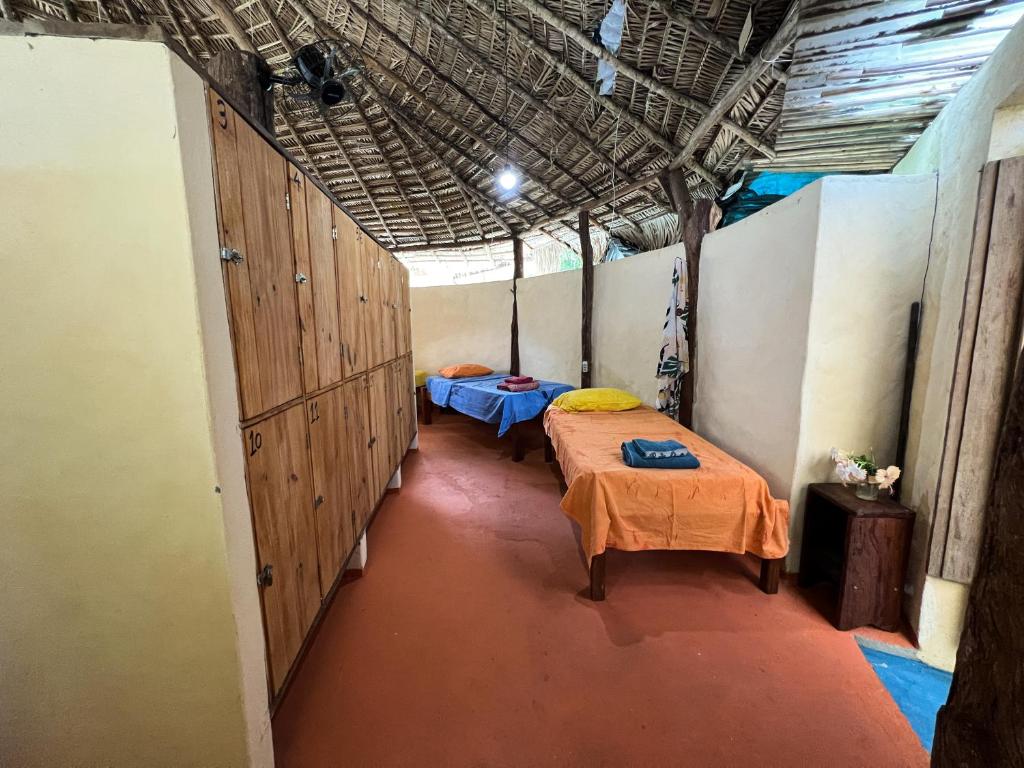 Postel nebo postele na pokoji v ubytování Hostel Moreré