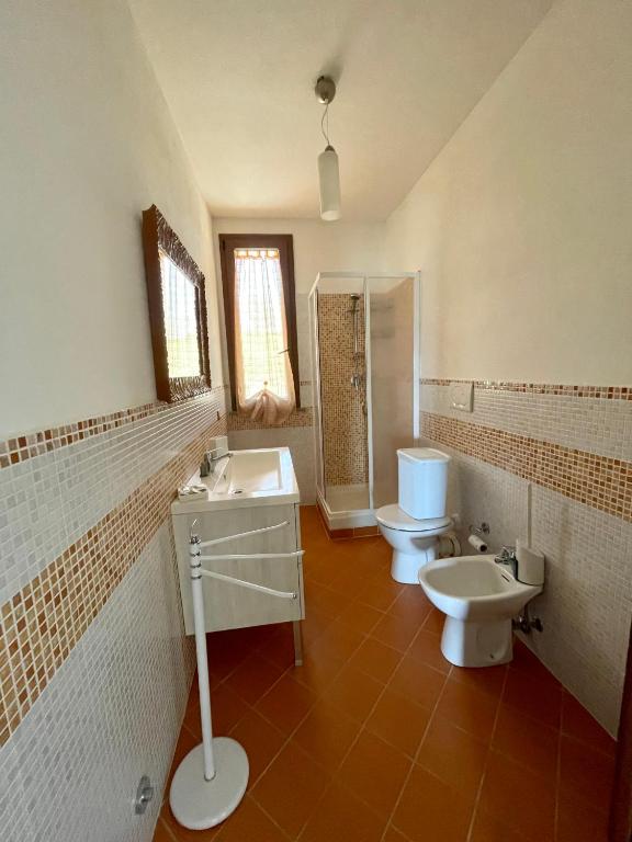 Koupelna v ubytování I Puntoni Agriturismo