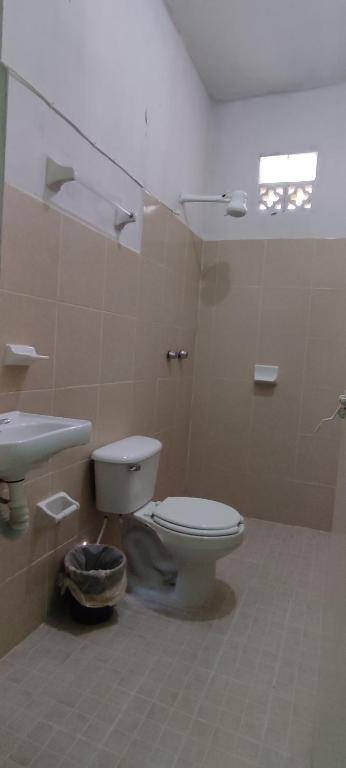 Koupelna v ubytování Villas del Carmen Hostal