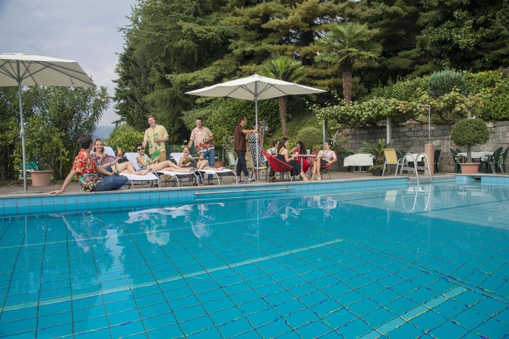 Bazén v ubytování Hotel Vezia nebo v jeho okolí