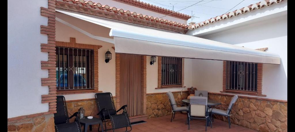 Balkón nebo terasa v ubytování Casa Cueva Soledad