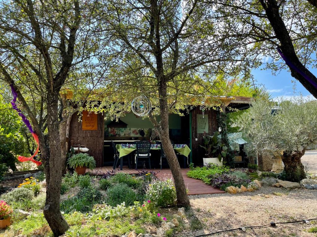 Zahrada ubytování Gîte Les logis du Pech