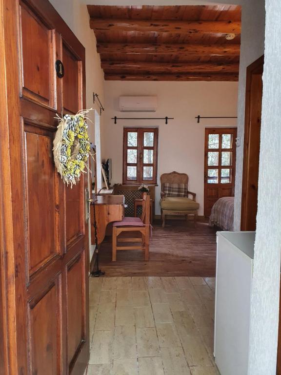A seating area at Watermill Villa & Hotel Faralya