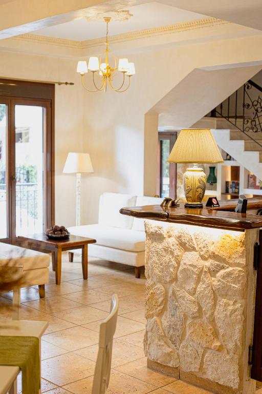 Posezení v ubytování Hotel Agelis