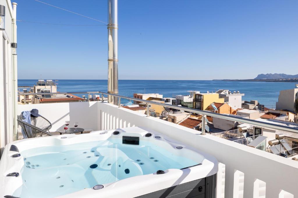 Koum Kapi Mare Luxury Maisonette Jacuzzi & Private Parking, Chania ...