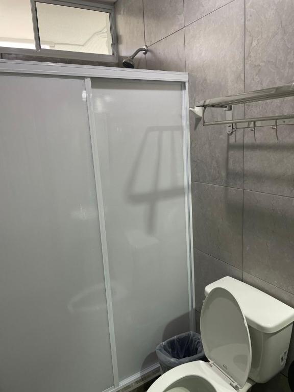 Koupelna v ubytování Posada 53