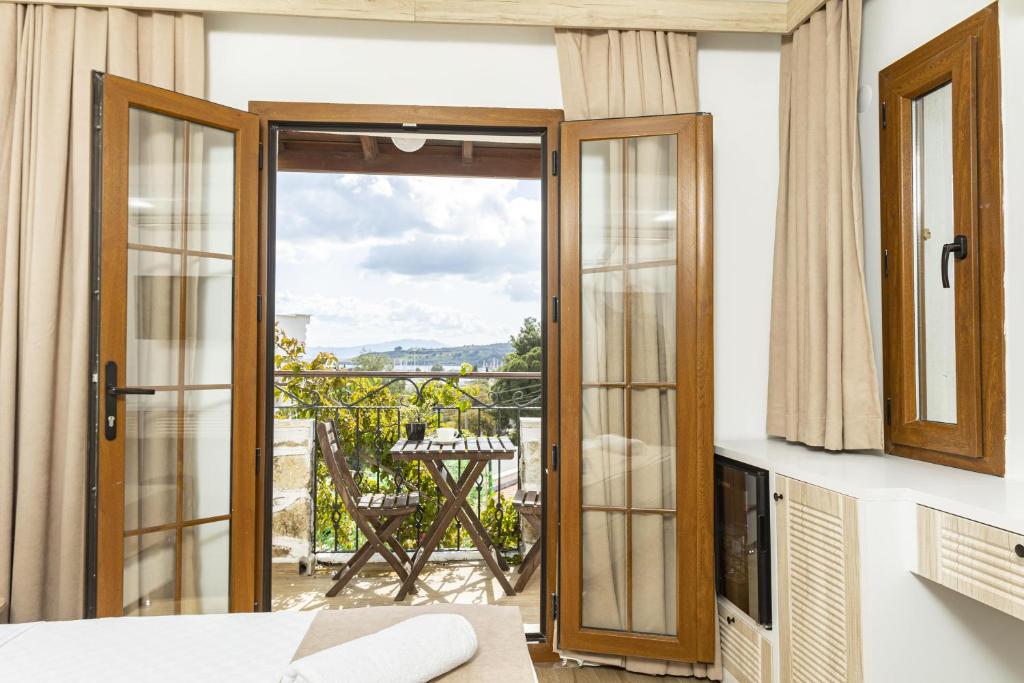 Balkón nebo terasa v ubytování Bodrum Vera Hotel