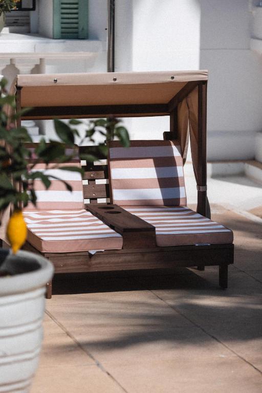 Posezení v ubytování Hôtel La Villa Juan Beach
