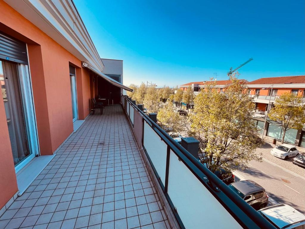 Budynek, w którym mieści się apartament