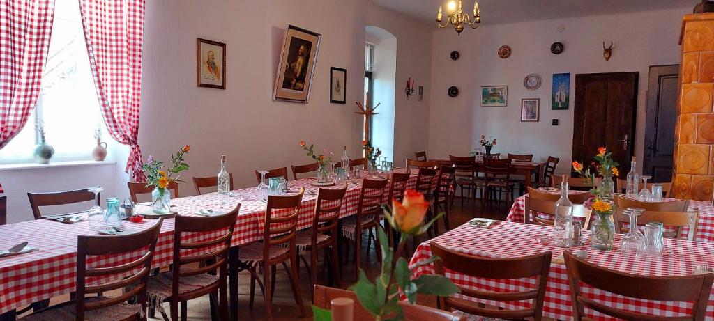 Restaurace v ubytování Kázmér Szállás - Gasthaus