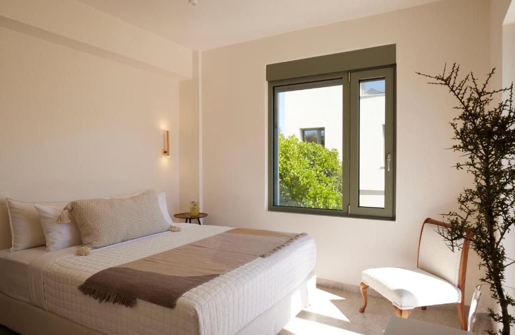 Postel nebo postele na pokoji v ubytování Arbora Olea Luxury Resort