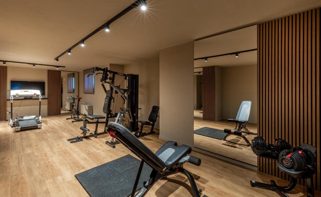 Centrum fitness w obiekcie casa vacanze Colonnata