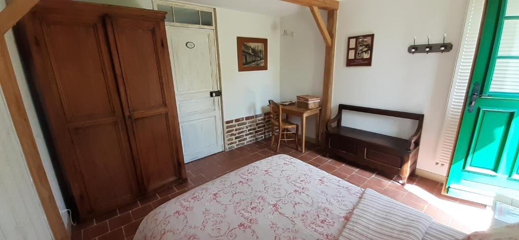 Chambres d'hôtes B&B Cote d'Opale La Fermette du Lac - Chambre Double Avec Vue Sur Jardin