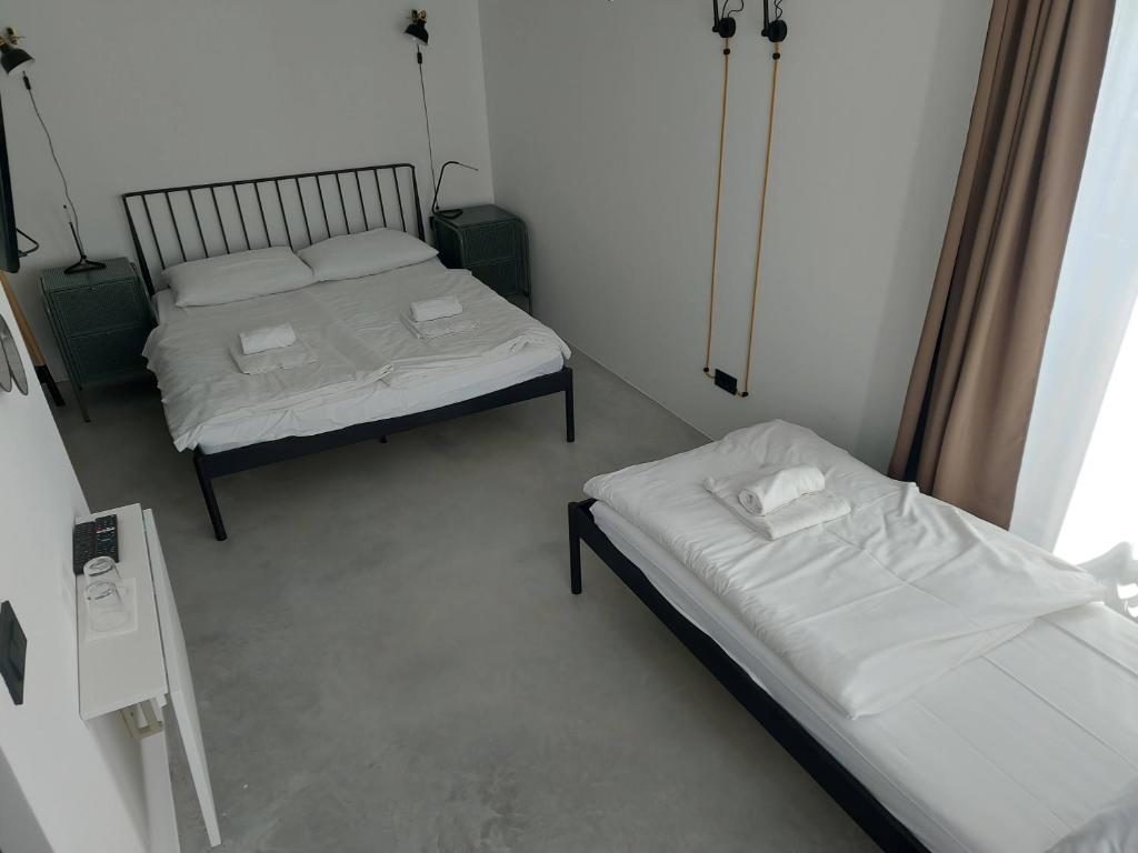 Postel nebo postele na pokoji v ubytování Bed & Breakfast Mozaik