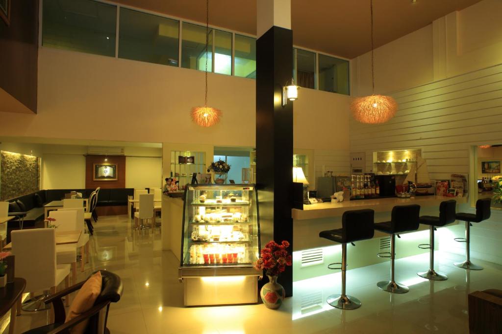 Restaurace v ubytování Mooz Huahin Bed & Breakfast