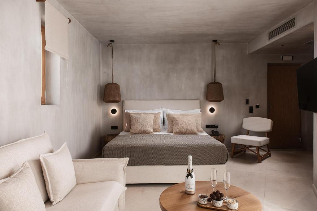 Posezení v ubytování Myra Hotel