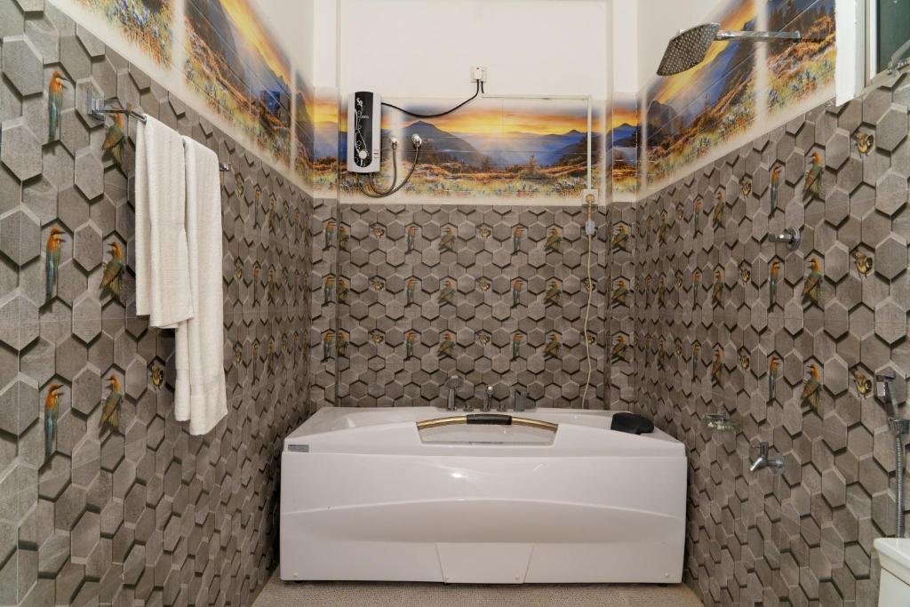 Koupelna v ubytování Anoo Garden Villa