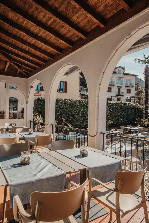 Restaurace v ubytování Albergo Ristorante Al Portico