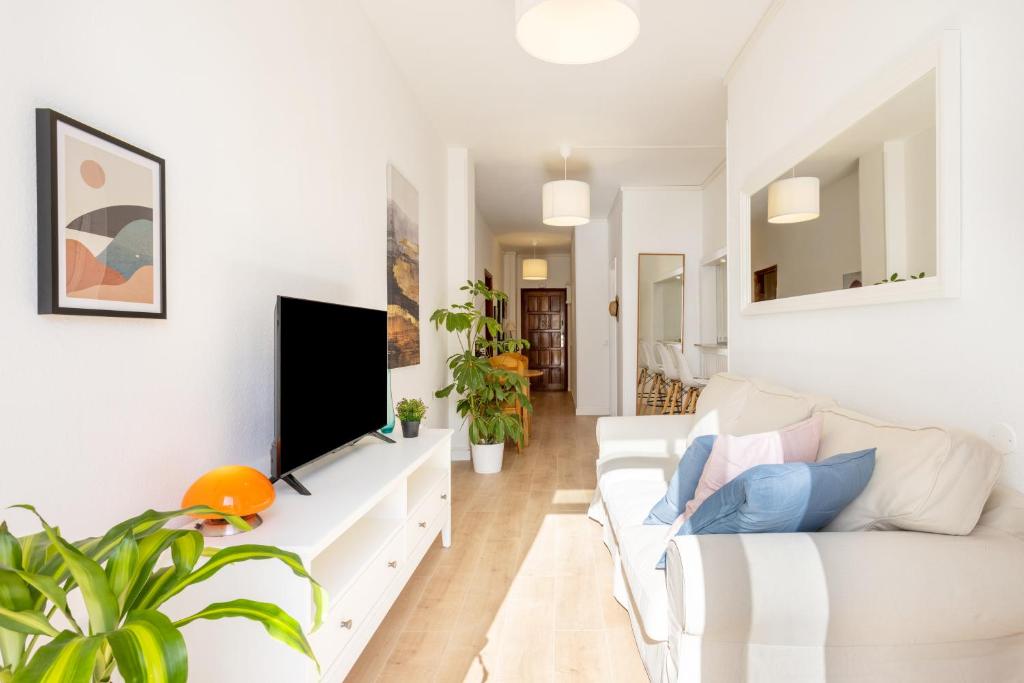 Posezení v ubytování Precioso apartamento renovado en Candelaria