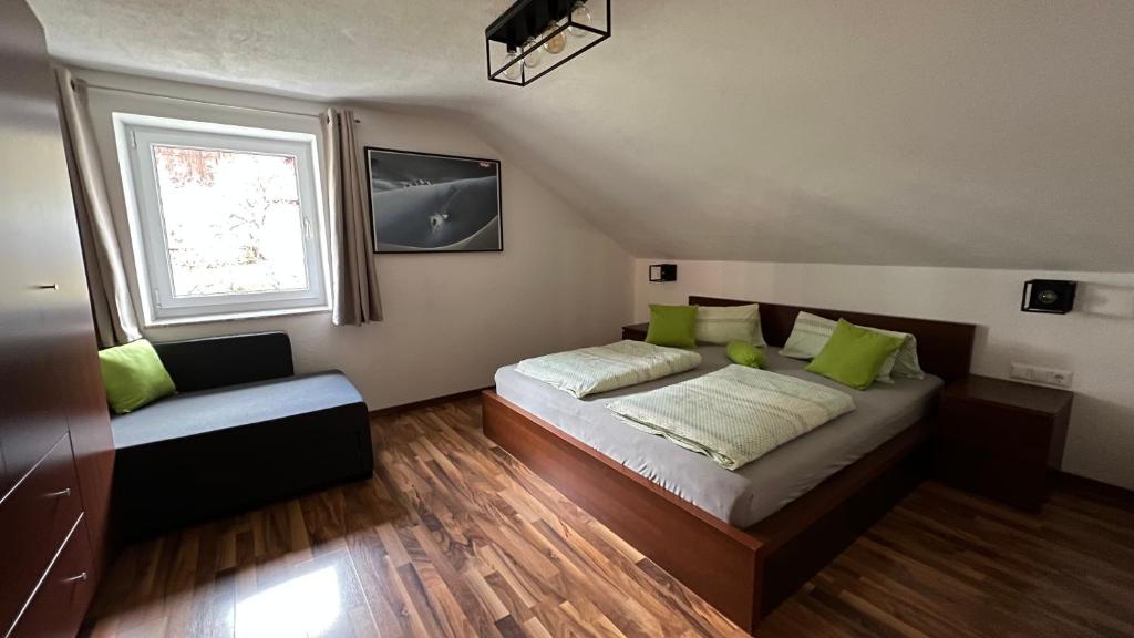 Postel nebo postele na pokoji v ubytování Apart Urban