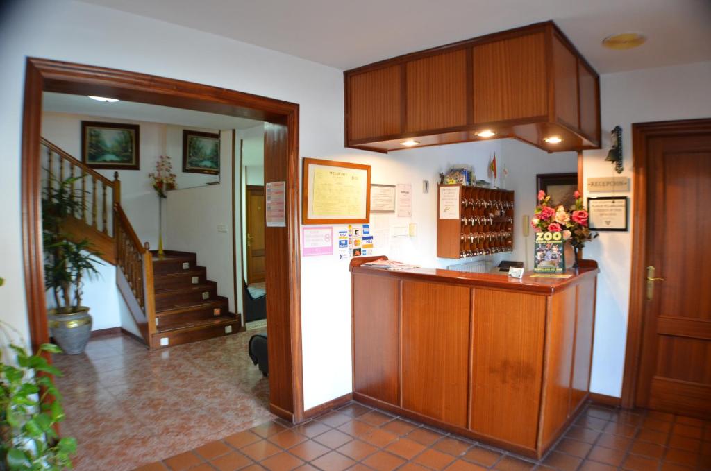 Kuchyňa alebo kuchynka v ubytovaní Hotel Salldemar