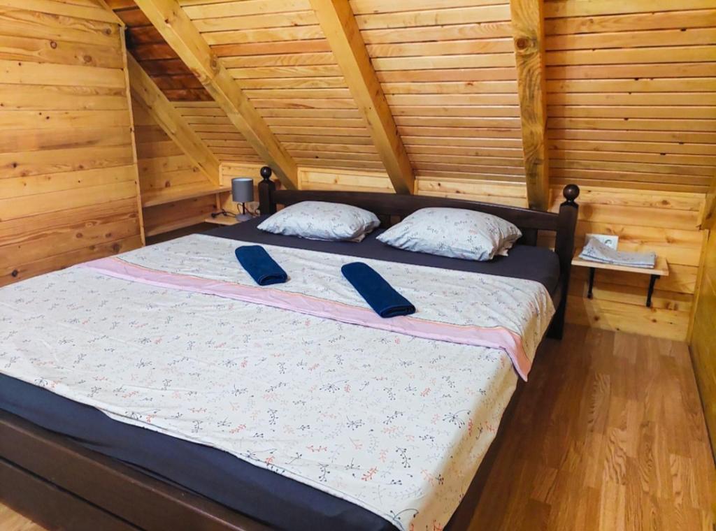 Postel nebo postele na pokoji v ubytování Hacienda Burzić