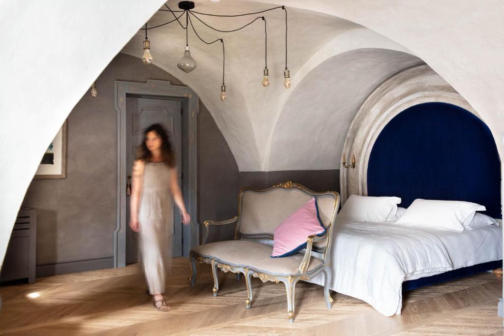 Кровать или кровати в номере Paragon 700 Boutique Hotel & SPA