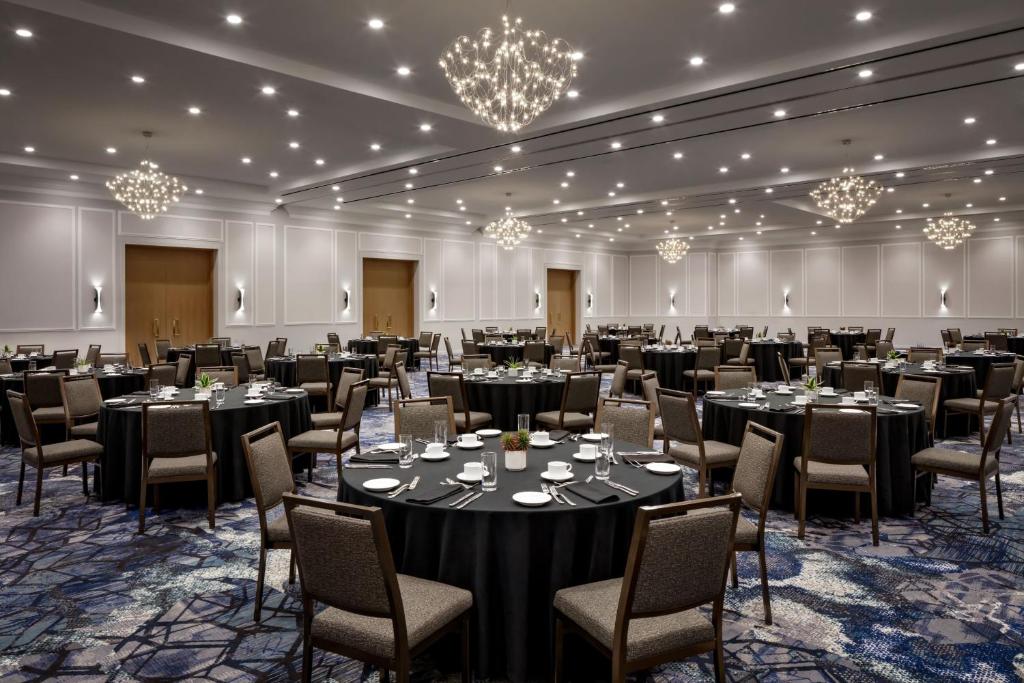 Restaurace v ubytování Montreal Marriott Chateau Champlain