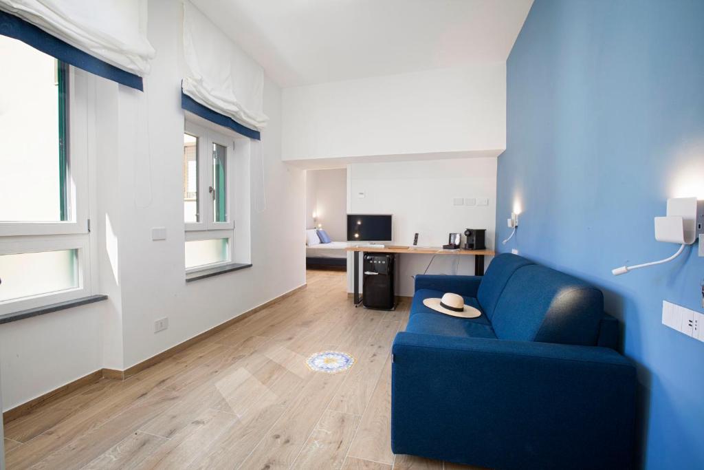 Posezení v ubytování YourHome - Lidia Rooms & Suites