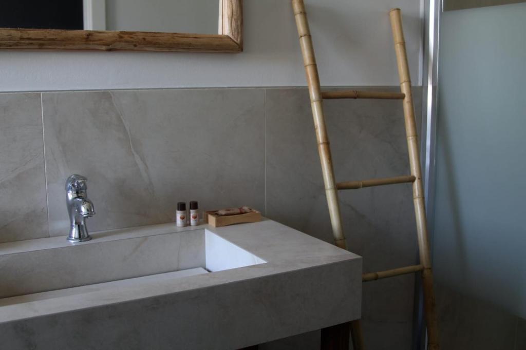 Koupelna v ubytování B&B Gasper