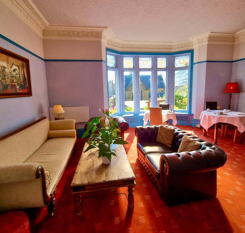 Posezení v ubytování Grange Boutique Hotel