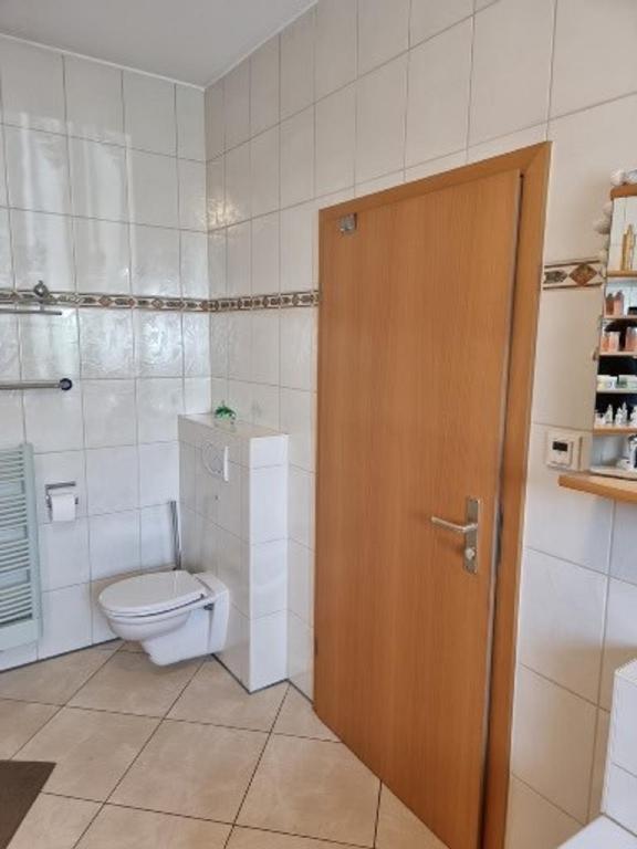Koupelna v ubytování Wohlfühloase