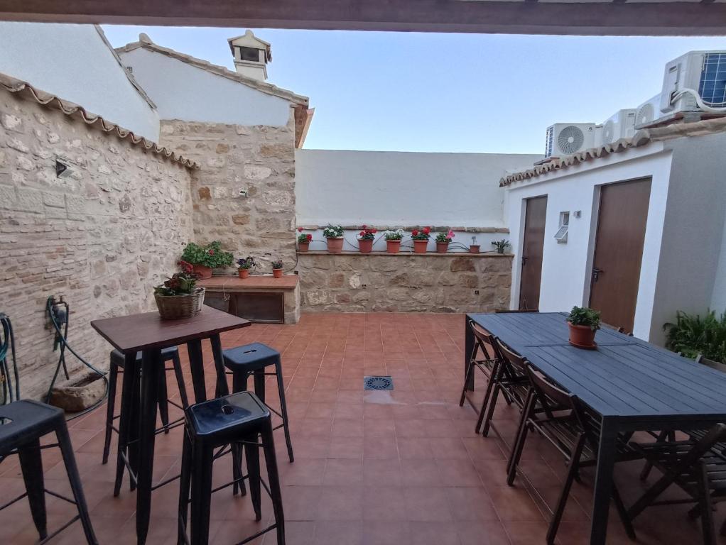 Patio nebo venkovní prostory v ubytování Casa Rural Verde Oliva