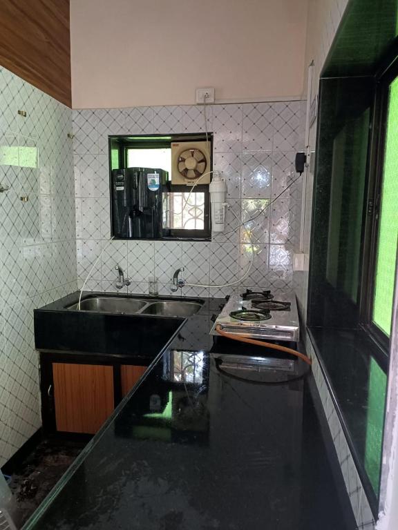 Kuchyň nebo kuchyňský kout v ubytování Marias house