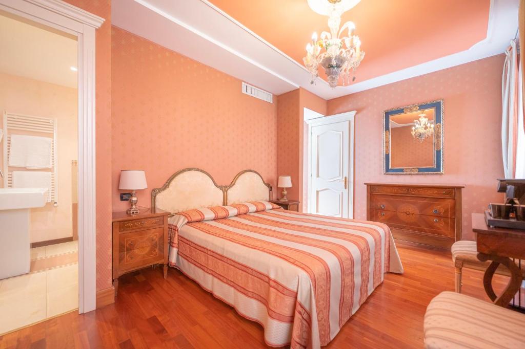 Postel nebo postele na pokoji v ubytování Cà Valeri