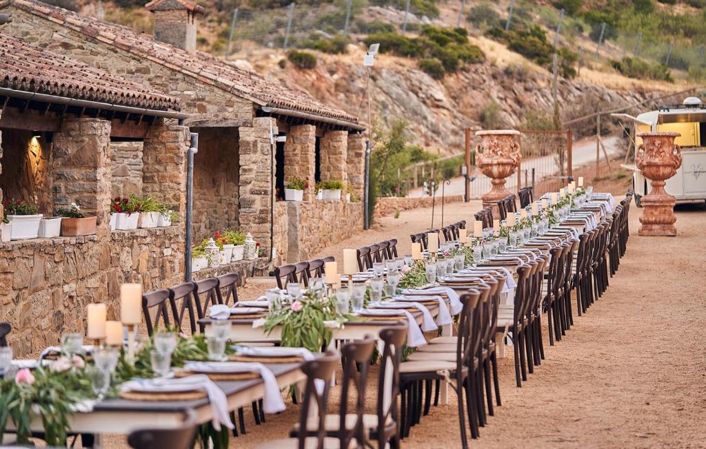Restaurace v ubytování Eco Hotel Cueva del Gato