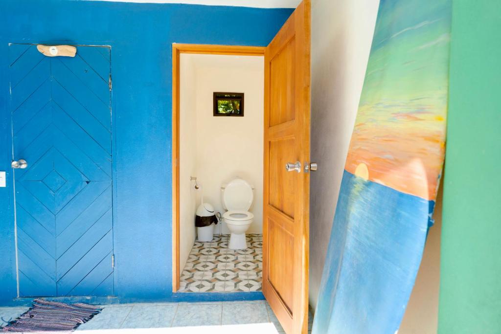 Koupelna v ubytování Hostel Esperanza