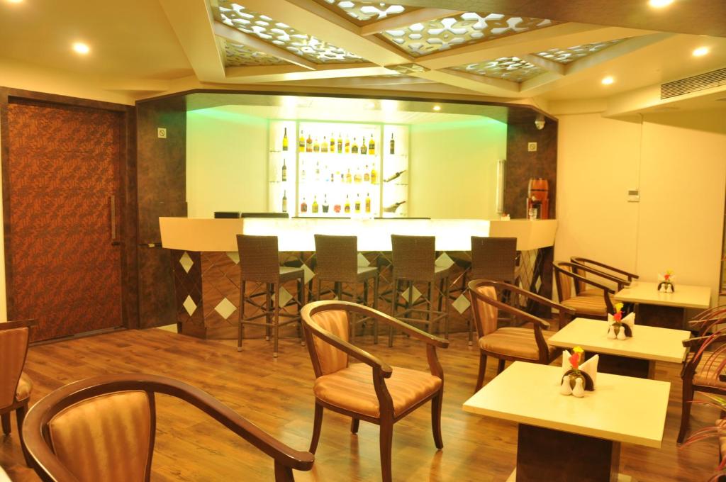 Posezení v ubytování Hotel Green Olive