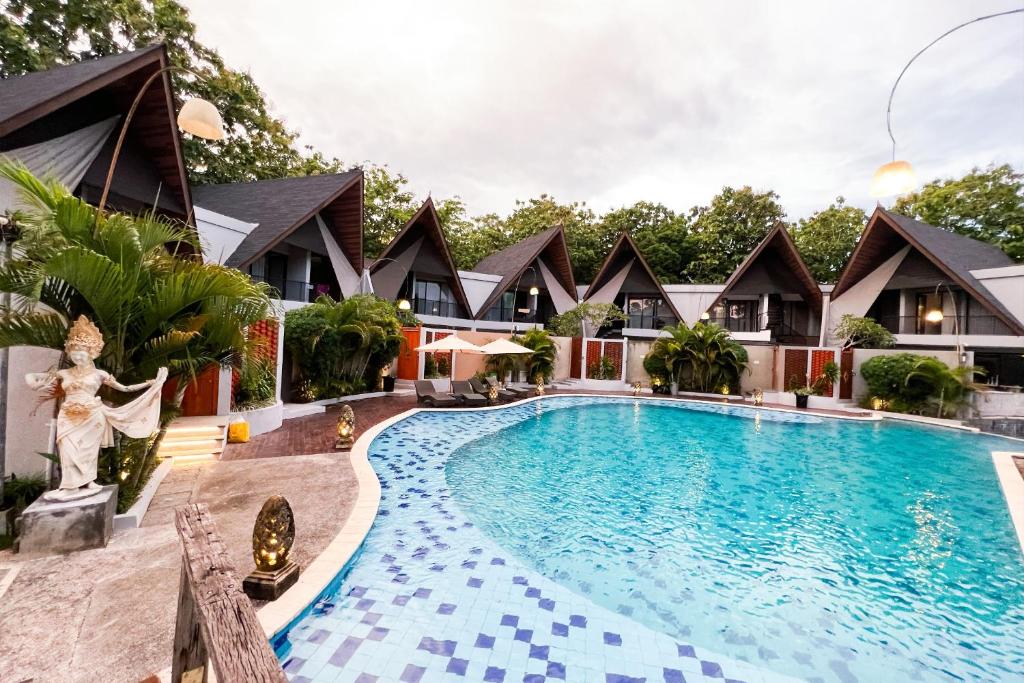 Poolen vid eller i närheten av MANA Villas Nusa Dua