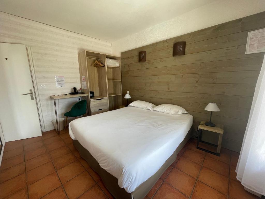 Postel nebo postele na pokoji v ubytování Mas Des Salicornes