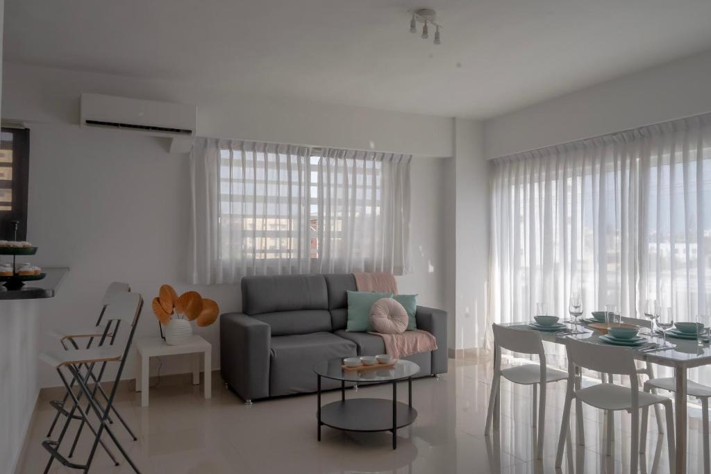 Posezení v ubytování Palmer Suites