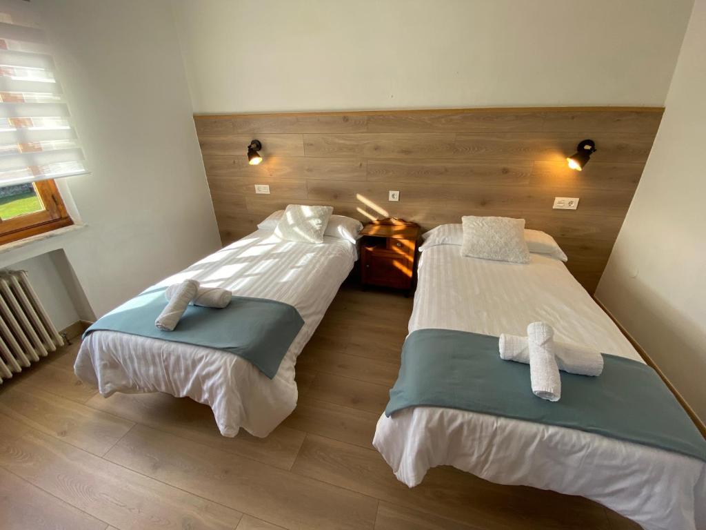 Postel nebo postele na pokoji v ubytování Mar y Montaña - casa completa finca privada