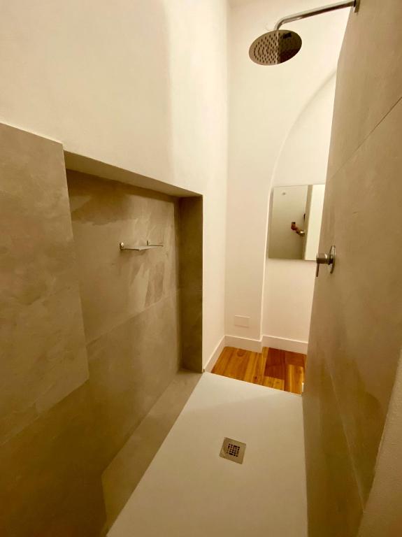 Koupelna v ubytování Hotel Saraceno Al Faro