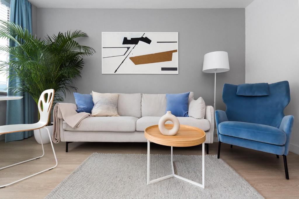 Apartament Bielany 3 min from metro with 5-meals per day diet catering, air conditioning and free parking - 11