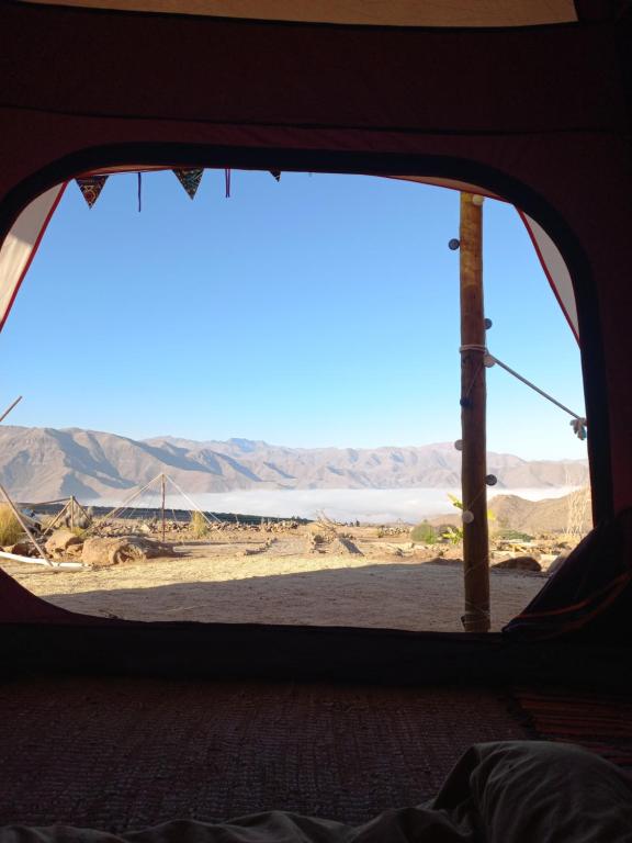 Příroda nedaleko luxury tent
