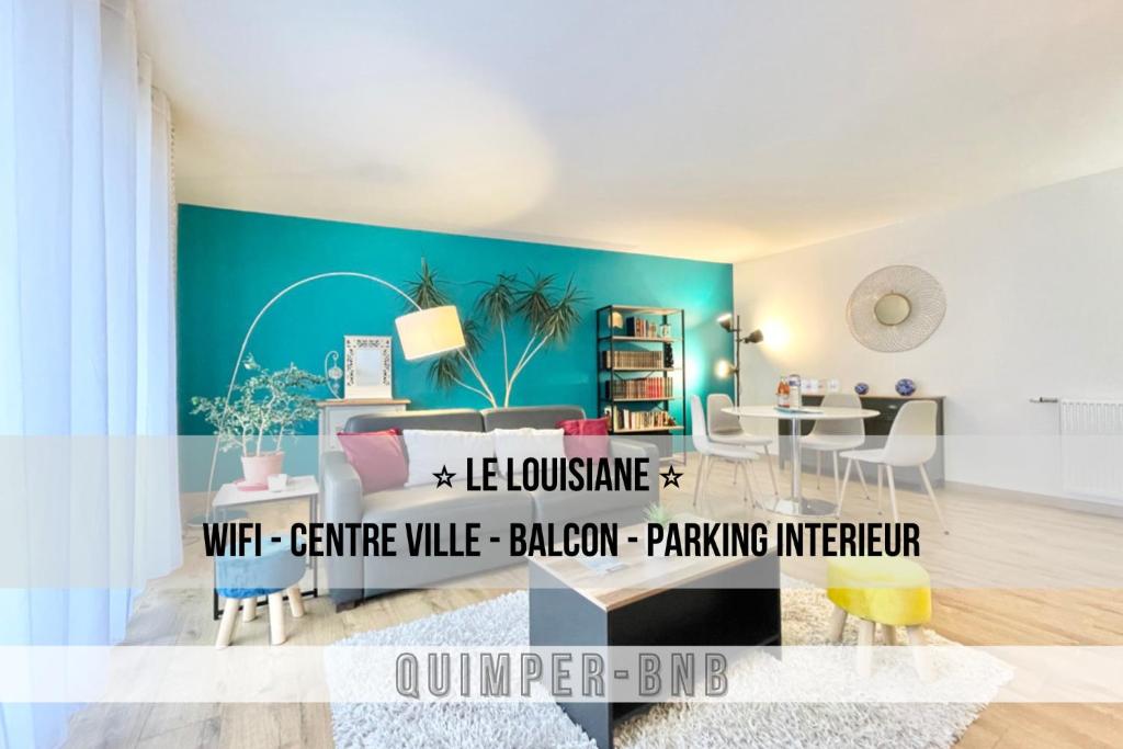 Fotografia z galérie ubytovania LA LOUISIANE - Confort - Wifi - Parking privé - Terrasse - Centre Ville v destinácii Quimper